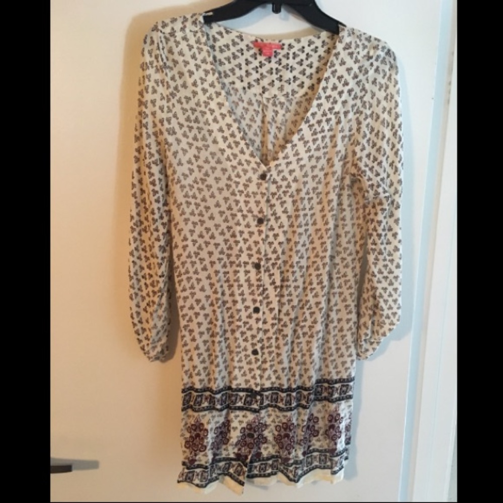 Bohemian tunic dress